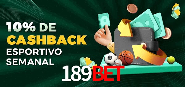 10% de bônus de cashback na 189bet
